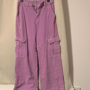 J. Galt Lilac color cordouroy Cargo Pants